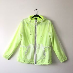 Rapido Neon Exercise Jacket, Two Front Pocket.
